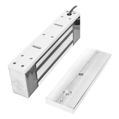 ACCESSPRO MAG1200NW - Chapa Magnética / Fuerza de Retención 500 kg (1200 lbs) / IP68 / Voltaje Dual 12/24 VCC / Aluminio Anodizado | SIERRA STORE