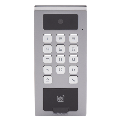 HIKVISION DS-K1T502DBFWX-C-E1 - Terminal de Control de Acceso / Videoportero Multiapartamento / 2 Megapixel / IP65 & IK09 / 10,000 | SIERRA STORE