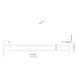 EPCOM INDUSTRIAL SDJH160 - Perfil Rectangular de Interconexión / Acero 1200 mm (3.9 ft) / Ancho 56 mm (2.2 ft) / Soporte 100 mm (3.9 | SIERRA STORE