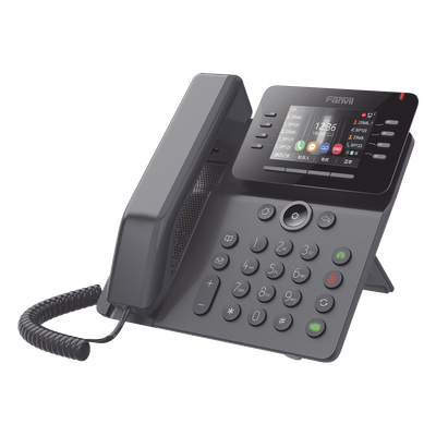 Teléfono IP Empresarial / 12 Líneas SIP / Pantalla Color 3.5" / Wi-Fi Dual Band / Bluetooth 5.0 / PoE Gigabit / Conferencia 6 Vías | SIERRA STORE