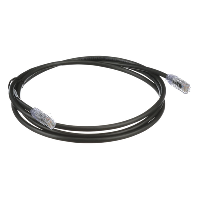 PANDUIT UTP6AX3BL - Cable de Parcheo UTP / Cat6A / 24 AWG / CM / 0.91 m (3 ft) / Color Negro | SIERRA STORE
