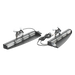 Luz de Visera LED / 32 LEDs de 3W / 22 Patrones Configurables / 96W / 12 VCC / Interior Rojo/Azul | SIERRA STORE