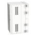 PANDUIT PZWMC2630WH - Gabinete de Montaje en Pared / 26 UR / 19in / 762mm Profundidad / 2.5ft / Puerta con Ventana / 350lb Capacidad / | SIERRA STORE