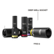 Juego de Dados de Impacto Profundos / Drive 3/8" / SAE y Métrico / 23 Piezas / Adaptadores Multi-Propósito / Estuche Modular | SIERRA STORE