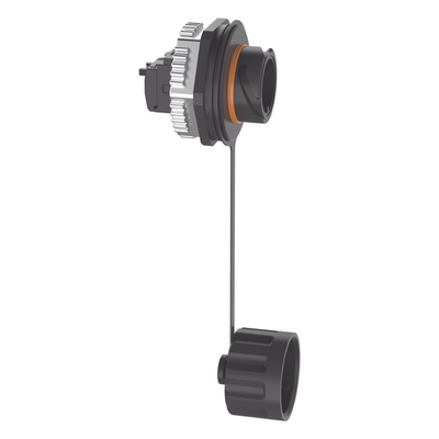 PANDUIT IAEBH6XS - Conector Jack RJ45 Industrial / Blindado Cat6A / IP67 / Tapa Protectora / 24 AWG / Sin Herramienta de Perforación | SIERRA STORE