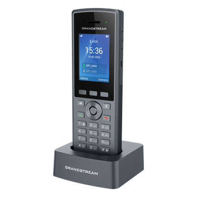Teléfono IP Inalámbrico DECT / Alcance 400 m (1312.3 ft) Exteriores / IP67 / 20 Cuentas SIP / Pantalla TFT LCD 2.4 Pulgadas / Audio | SIERRA STORE