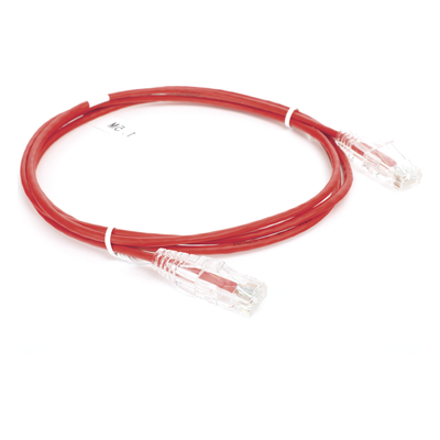LINKEDPRO BY EPCOM LP-UT6-150-RD-28 - Cable de Parcheo Slim UTP / Cat6 / 1.5 m (4.92 ft) / 28 AWG / 1 Gbps / Rojo | SIERRA STORE