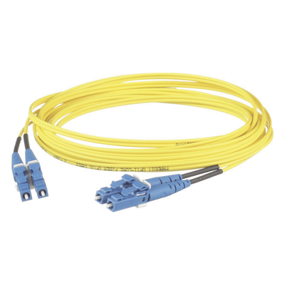 PANDUIT F92ELLNLNSNM003 - Jumper de Fibra Óptica / Monomodo OS2 9/125 / LC-LC Dúplex / LSZH / 3 m (9.84 ft) / 1.6 mm / Amarillo | SIERRA STORE