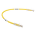 PANDUIT UTPSP1YLY - Cable de Parcheo UTP Cat6 / 24 AWG / CM / 0.3 m (1 pie) / Amarillo | SIERRA STORE