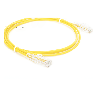 LINKEDPRO BY EPCOM LP-UT6-150-YE-28 - Cable de Parcheo Slim UTP Cat6 / 1.5 m (4.92 ft) / 28 AWG / Amarillo / 1 Gbps | SIERRA STORE