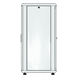 Gabinete Rack de Piso / 24U / 19 Pulgadas / Vidrio con Cerradura / Carga 750 kg / 600x605x1190 mm (23.6x23.8x46.9 in) / Acero Calibres | SIERRA STORE
