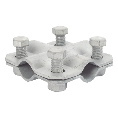 LINKEDPRO BY EPCOM LP-PC - Placa Crucero / Acero Galvanizado / Agarre 1000N / Cable hasta 18.2 mm / 0.06 ft | SIERRA STORE