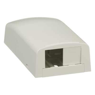 PANDUIT CBX2IW-AY - Caja de Montaje en Superficie / 2 Módulos Mini-Com / ABS / 49.5 x 27 x 92.7 mm / Blanco Mate | SIERRA STORE