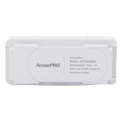 ACCESSPRO AP-TAG-29B/R - Etiqueta de Tinta Electrónica / ESL / 2.9 Pulgadas / Uso en Estantes / Bluetooth | SIERRA STORE
