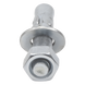 Ancla Tipo Arpón / 1/4" x 1 3/4" (6 x 44 mm) / Perforación 5/16" (8 mm) / Torque 10.8 Nm / Instalación Sin Trazos | SIERRA STORE