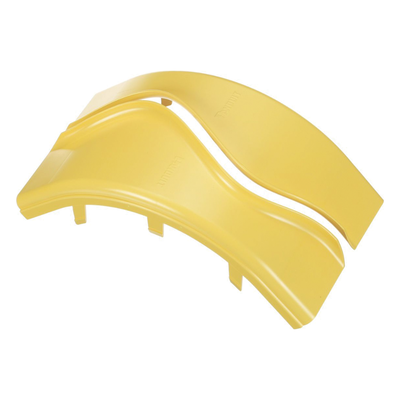 PANDUIT FROVRASC6LYL - Tapa de Bajada Vertical Exterior de 90° / Radio de Curvatura 50.8 mm / Canaleta 6x4 FiberRunner™ / Material | SIERRA STORE