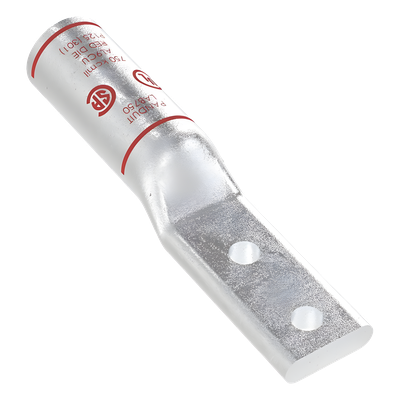 PANDUIT LAB750-12-24R - Terminal de Compresión Bimetálico / 750 Kcmil / Doble Orificio 1/2" / Espaciado 44.45 mm / Clasificación 35 kV | SIERRA STORE