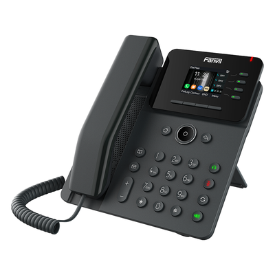 Teléfono IP Empresarial / Wi-Fi 6 Dual Band / 4 Líneas SIP / Pantalla 2.4" HD / Bluetooth 5.4 / PoE Gigabit / Conferencia 6 Vías | SIERRA STORE