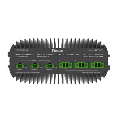 PANDUIT PXR1AJF - Receptor FMPS Clase 4 / 180 Vcd Entrada / 1600 W y 56 Vcd Salida / Terminal Tornillo / 1 RU | SIERRA STORE