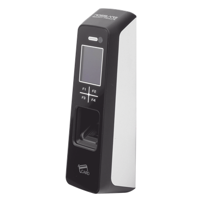 Lector Biométrico / Pantalla LCD / 2000 Huellas / Mifare 13.56 MHz / Bluetooth / Doble Autenticación | SIERRA STORE