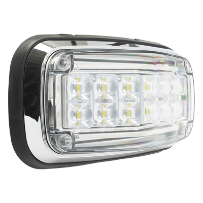 Luz de Advertencia LED / 6 LEDs Ultra Brillantes / 11 Patrones de Destello / IP67 / 12-30 VCC / Certificación SAE y ECE | SIERRA STORE
