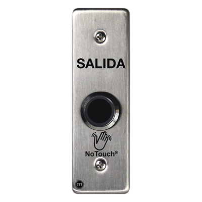 Interruptor IR sin contacto / Acero inoxidable 304 / Montaje delgado 4.5 x 4.5 x 0.26 pulgadas / Salida relé ajustable 0.5-20 s / | SIERRA STORE