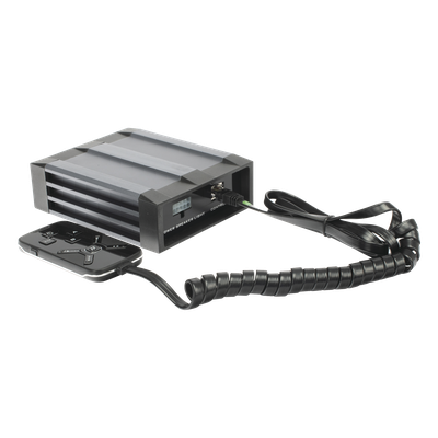 Sirena Vehicular de 100W de Potencia, Con Controlador Unimando Para Tonos, 2 Salidas Auxiliares y Microfono | SIERRA STORE