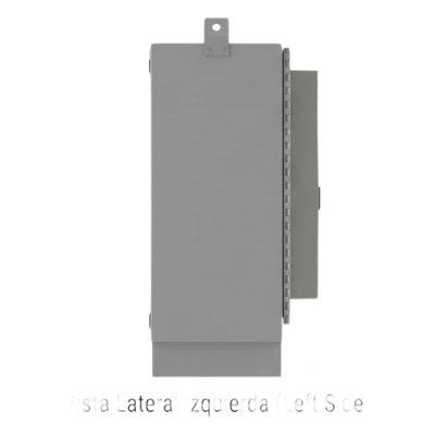 Gabinete para Exterior Tipo 4X de 22 UR / Aluminio Soldado / 1270 x 762 x 508 mm (50 x 30 x 20 in) / Exterior IP66 / Montaje | SIERRA STORE