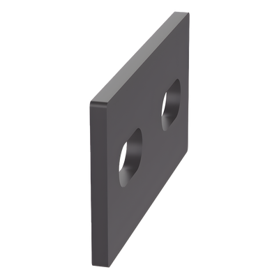 PANDUIT PWBSPL2BL - Kit de Empalme para Bandeja Wire Basket / 2 Orificios / 12 Piezas / Fabricación de Curvas en Campo / Color Negro | SIERRA STORE
