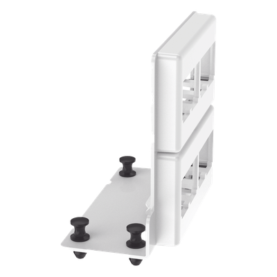 PANDUIT MS8PPB - Patch Panel / 8 Puertos Mini-Com / Acero Calibre 18 / Instalación Push/Pull / Gabinete Multipropósito | SIERRA STORE