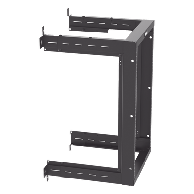 PANDUIT AWMR18 - Rack de Montaje en Pared / 19 Pulgadas / 18 UR / Profundidad Ajustable 18/21.5/25 Pulgadas / Rieles Roscados #12-24 | SIERRA STORE