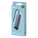 HUB USB-C 9 en 1 / HDMI 4K@60Hz / Ethernet Gigabit / 100W PD / 140.2x43x14.3 mm (0.46x0.14x0.047 ft) | SIERRA STORE