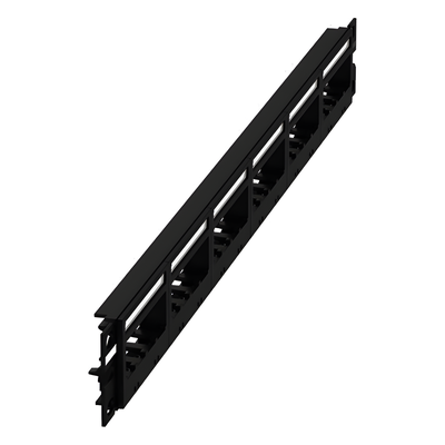 PANDUIT UICMPP24BLY - Panel de Parcheo Modular / 24 Puertos / 1UR / 19in / Plano / Sin Blindaje / TIA-606-C | SIERRA STORE