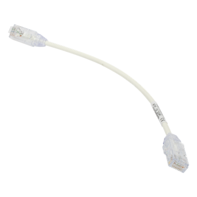 PANDUIT UTP28SP8IN - Cable de Parcheo UTP / Cat6 / 28AWG Diámetro Reducido / 0.67 pies / Doble Clasificación CM/LSZH | SIERRA STORE