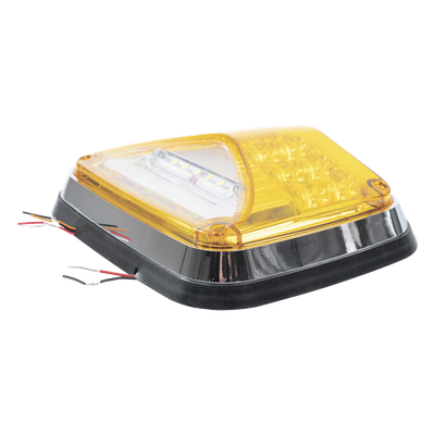 Luz de Advertencia LED / 8 x 6" / 11 Patrones de Destello / IP67 / 12-30 VCC / ECE R65 / SAE J845 | SIERRA STORE