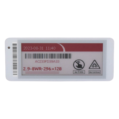 ACCESSPRO AP-TAG-29B/R - Etiqueta de Tinta Electrónica / ESL / 2.9 Pulgadas / Uso en Estantes / Bluetooth | SIERRA STORE