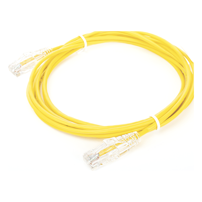 LINKEDPRO BY EPCOM LP-UT6-300-YE-28 - Cable de Parcheo Slim UTP Cat6 / 3 m (9.84 ft) / 28 AWG / Amarillo / 1 Gbps+ | SIERRA STORE