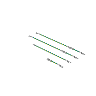 PANDUIT WMEGK - Kit de Conexión a Tierra / Gabinete TrueEdge™ / 2 Jumpers 10 AWG / Cobre / Puerta a Gabinete | SIERRA STORE