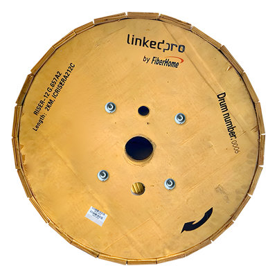 Cable de Fibra Óptica Monomodo, 12 hilos, para Interior, Tight Buffer 900µm, OFNR Riser, Dieléctrica | SIERRA STORE