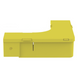 PANDUIT FRA2X2LYL - Accesorio de Ángulo Recto Horizontal / 90° / Para Canaleta 2x2 / Radio de Curvatura 50.8 mm / ABS 94V-0 / Color | SIERRA STORE