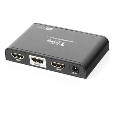 Divisor (Splitter) HDMI 4K de 1 Entrada a 2 Salidas (Simultaneas) / Soporta 4K×2K / Ajuste de resoluciones EDID / HDR / HDMI 2.0 / | SIERRA STORE