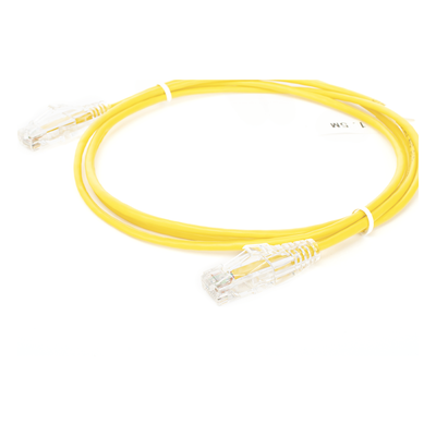 LINKEDPRO BY EPCOM LP-UT6-150-YE-28 - Cable de Parcheo Slim UTP Cat6 / 1.5 m (4.92 ft) / 28 AWG / Amarillo / 1 Gbps | SIERRA STORE