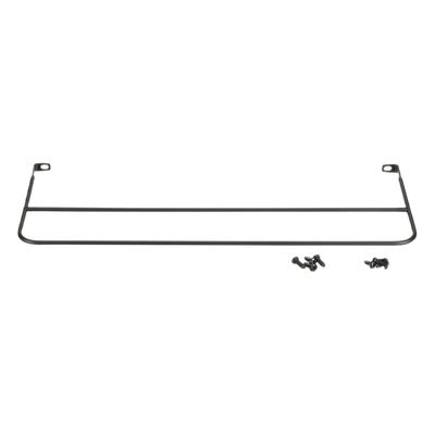 PANDUIT SRB19D7BL - Barra de Alivio de Tensión / Extensión 7 Pulgadas / Montaje Invertido / 19 y 23 Pulgadas / 72 Cables / Metal | SIERRA STORE