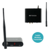 Transmisor Inalámbrico Silent Disco / Entrada RCA y Micrófono Simultánea / Alcance 300 m (984 ft) / Batería 1000 mAh / Autonomía 12 | SIERRA STORE