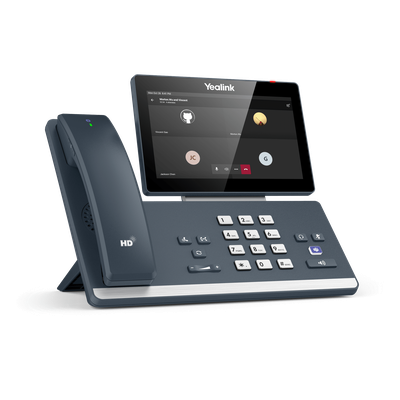 Teléfono IP Empresarial / Pantalla Táctil 7 Pulgadas / Bluetooth 5.2 / Wi-Fi Dual Band / PoE / Microsoft Teams Nativo | SIERRA STORE