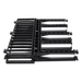 PANDUIT NM1 - Organizador de Cables Horizontal / Alta Densidad / Doble Frontal y Posterior / Rack 19in / 1UR / Negro | SIERRA STORE