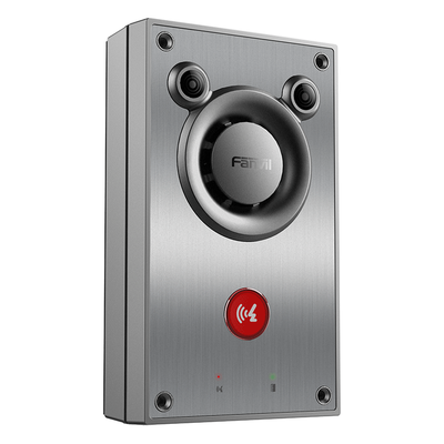 Intercomunicador IP de Emergencia / Altavoz 10W / 2 Líneas SIP / IP66 e IK10 / PoE 802.3af / Rango -40°C a 70°C | SIERRA STORE