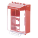 Cubierta de Montaje Superficial / Policarbonato UV / 6.17" x 4.58" x 1.83" / ADA / -40°C a 121°C / Texto Incendio Español | SIERRA STORE
