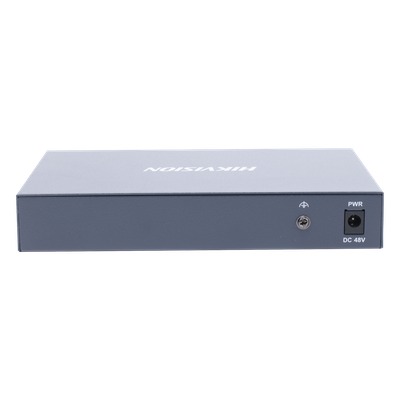 HIKVISION DS-3E1309P-EI - Switch PoE+ Monitoreable / 8 Puertos 10/100 Mbps / 1 Puerto Uplink Gigabit / Alcance Extendido 300 m (984.3 | SIERRA STORE