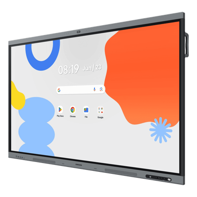 Pantalla Interactiva / 65 Pulgadas 4K UHD / Android 15 EDLA / Octa-core / 16GB RAM / 128GB Almacenamiento / 48MP Cámara / 8 Micrófonos | SIERRA STORE